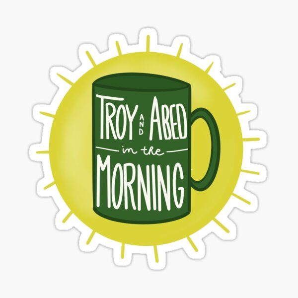 Item preview, Troy and Abed in the Morning - Community designed and sold by kileymac24.