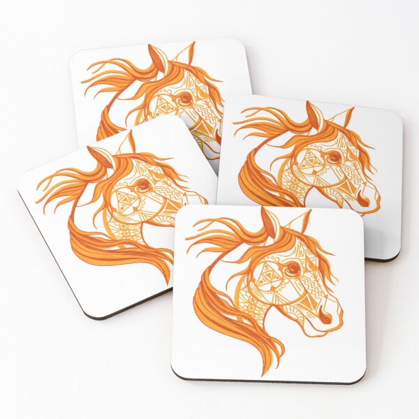 Item preview, Spirit Horse - Orange designed and sold by tinaschofield.