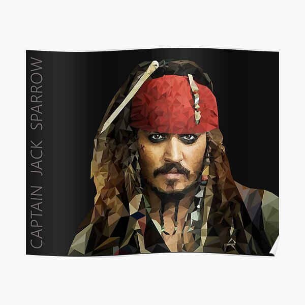 Jack Sparrow Poster For Sale By Gon11 Redbubble 1639