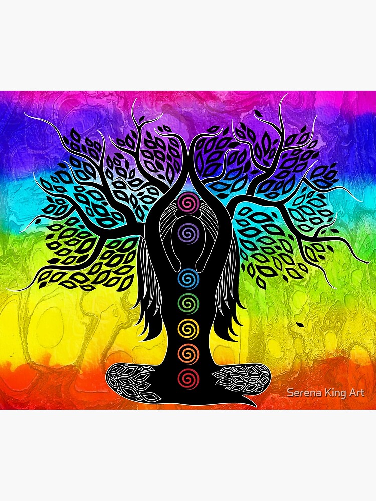 Chakra Lady Tree by Serena King