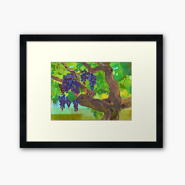 Item preview, Grape Vine Collage designed and sold by Lynnea Washburn.