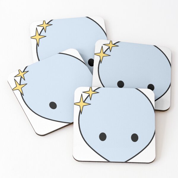 Item preview, Cute Blue Kawaii Alien with Sparkles designed and sold by gia-x.
