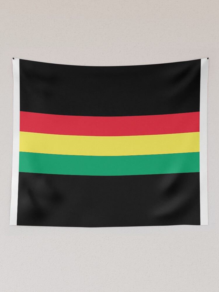 red black green and gold flag