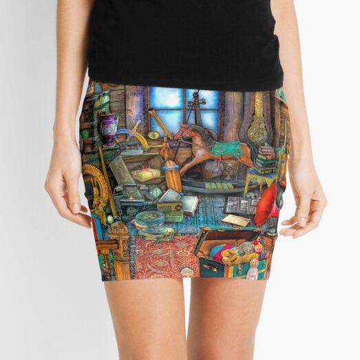 Grandma's Attic Mini Skirt