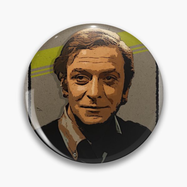 Item preview, Captivating Portraits of Michael Caine: A Timeless Print designed and sold by TwoRabbits.