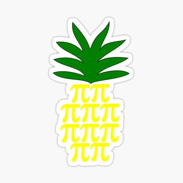 Nerdy Pineapple Stickers. 