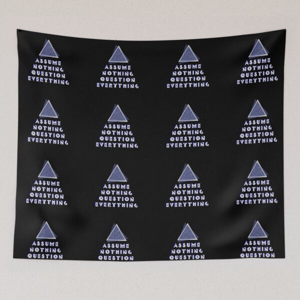 Item preview, Assume Nothing Question Everything, GEMS Collection  designed and sold by kookoohoouze.
