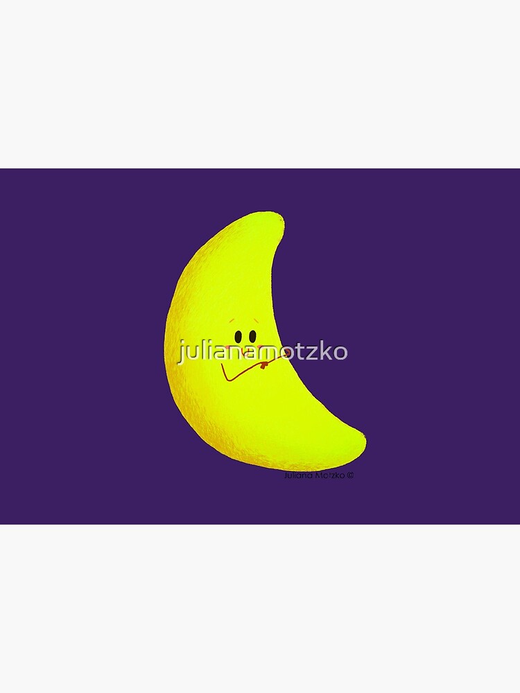 Cute Crescent Moon by julianamotzko