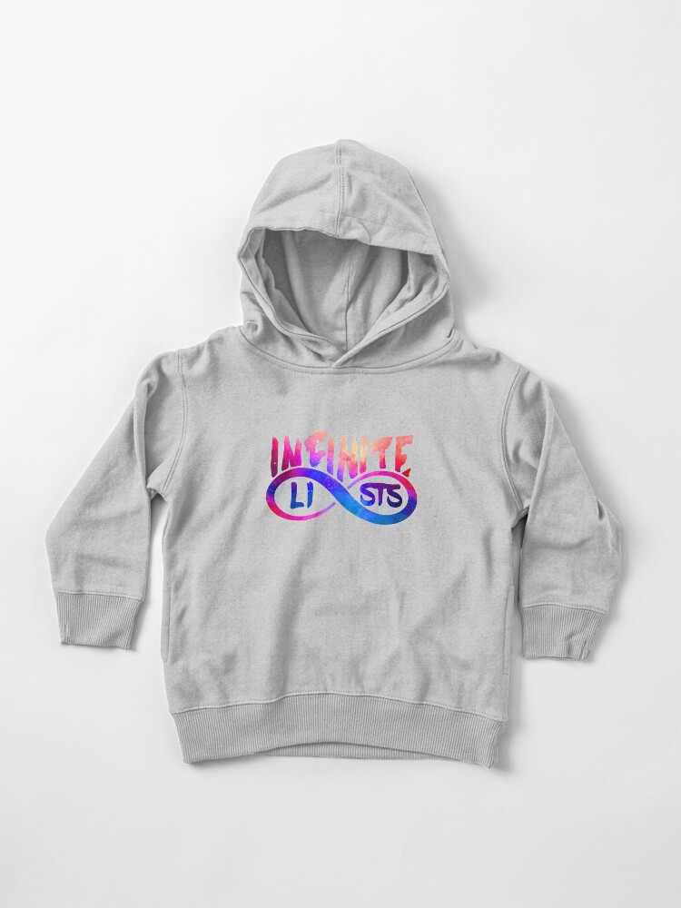 Infinite hot sale lists hoodie