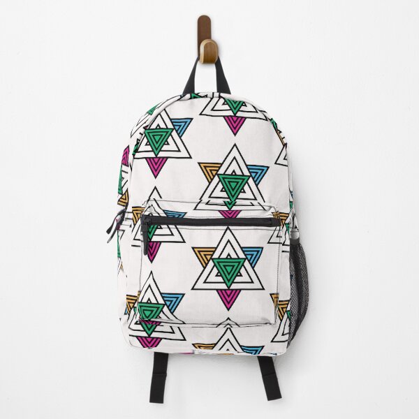Item preview, Multicolored Cross Triangles designed and sold by TM Selvam.