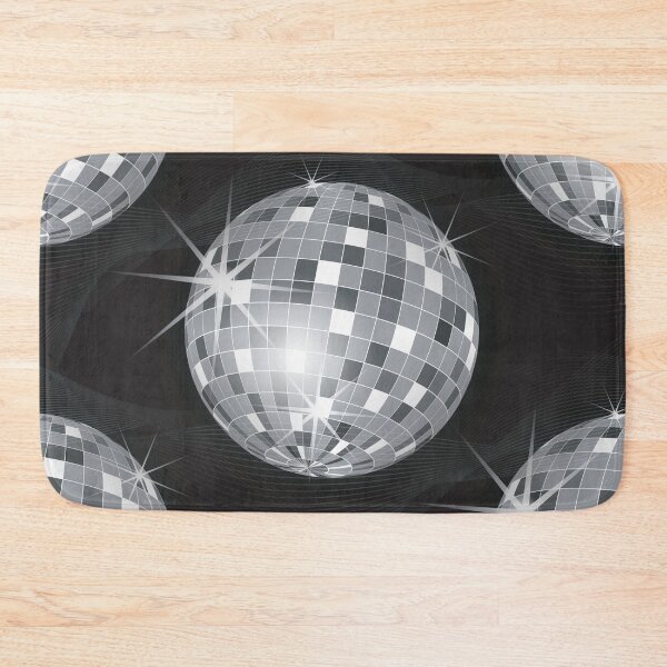 Item preview, vintage 1970s style silver disco ball designed and sold by Gossip Rag.