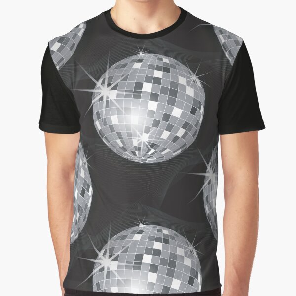 Item preview, vintage 1970s style silver disco ball designed and sold by Gossip Rag.