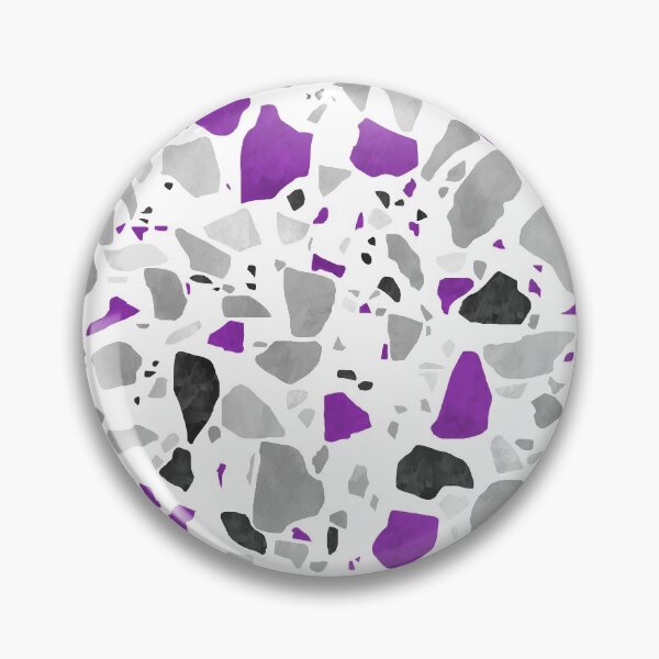 Item preview, Asexual Pride Terrazzo Pattern designed and sold by Bumblefuzzies.