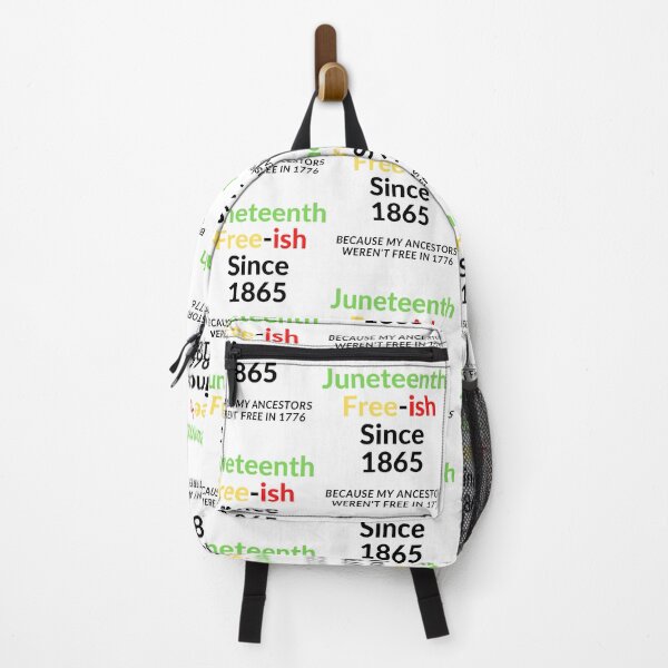 Item preview, Juneteeth Free-ish Since 1865 Because My Ancestors Weren't Free In 1776 designed and sold by TeesByDesign.
