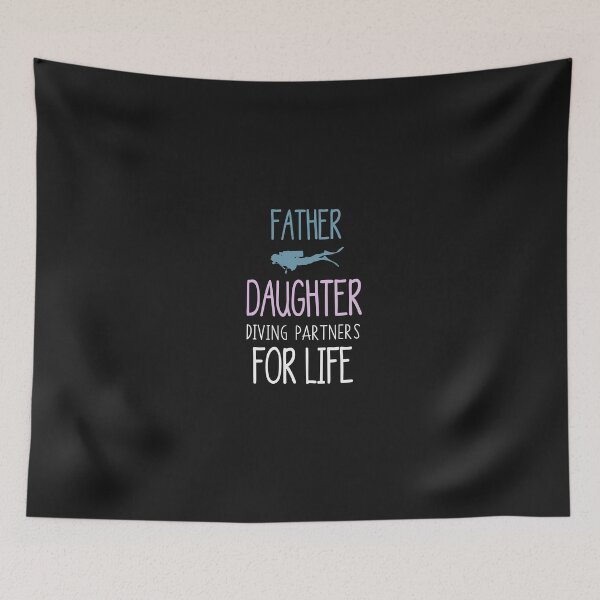 Item preview, Dad And Daughter Diving Partners For Life Scuba Diving designed and sold by Mr-tach.