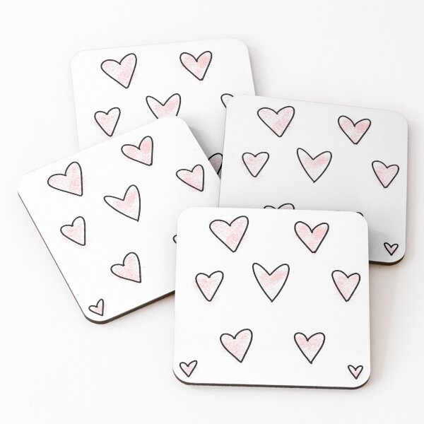 Item preview, hearts sticker pack  designed and sold by tsong123.