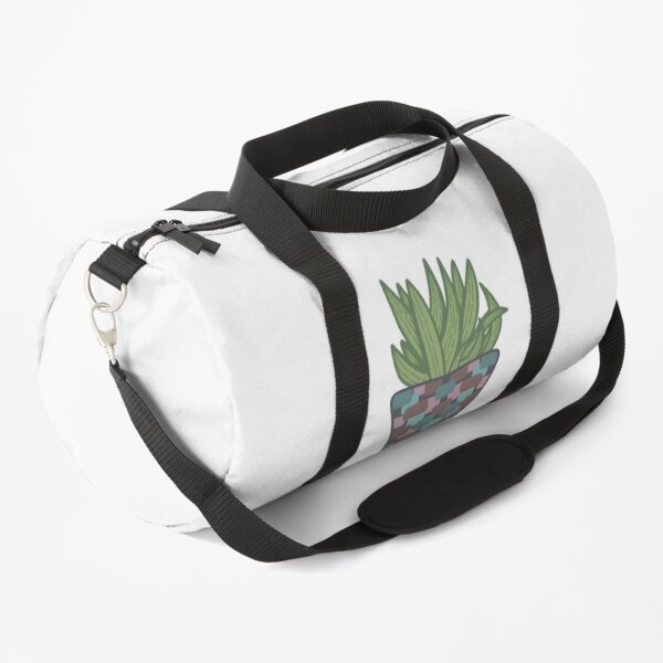 Potted Snake Plant Duffle Bag