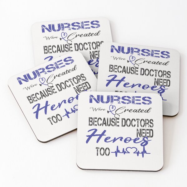 Item preview,  Nurses Were Created Because Doctors Need Heroes Too gifts for mom gift for dad  designed and sold by AYMEDD.