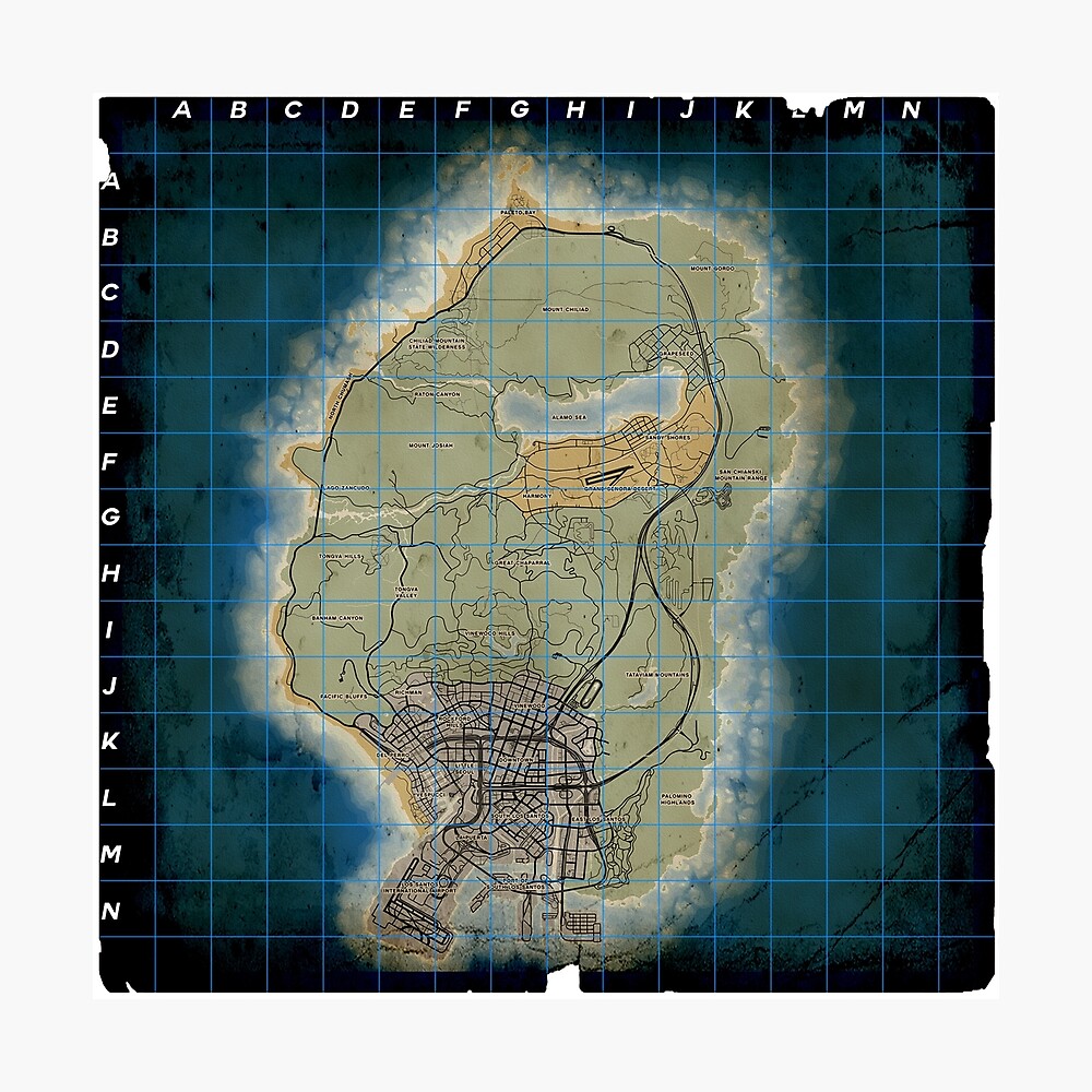 gta v map