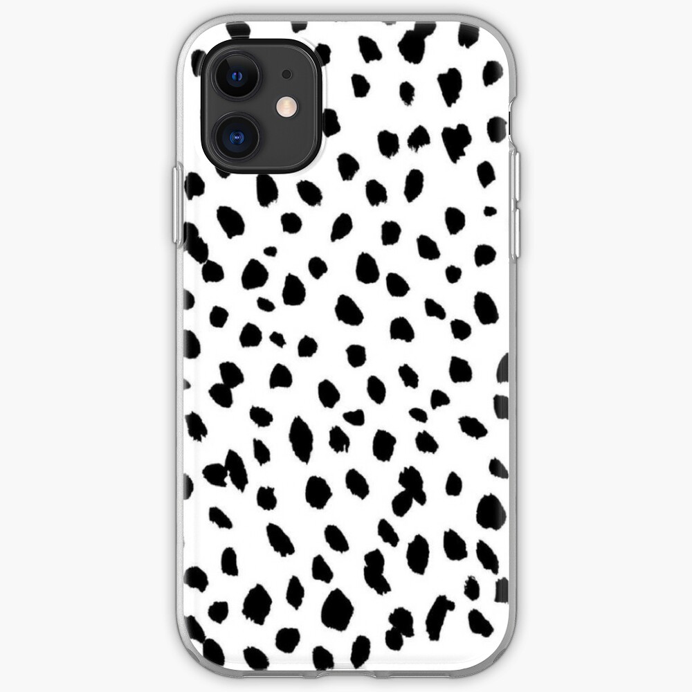 "Dalmatian Print Phone Case" iPhone Case & Cover by audrey