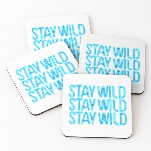 Item preview, stay wild neon sign  designed and sold by kellyyyc7.