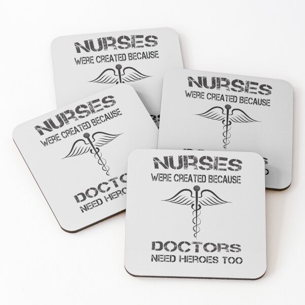 Item preview,  Nurses Were Created Because Doctors Need Heroes Too gifts for mom gift for dad  designed and sold by AYMEDD.