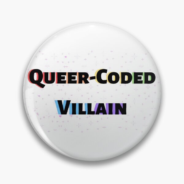 Item preview, Queer-Coded Villain designed and sold by FallenxStarr.