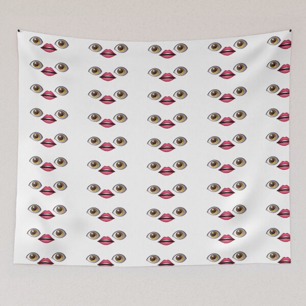 Item preview, eye lips eye emoji designed and sold by cydneysstickers.