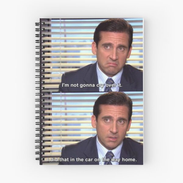 Item preview, michael scott crying in the car (the office) designed and sold by lexyyyyyyyy.