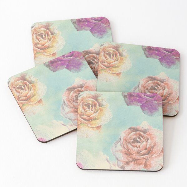 Item preview, Watercolor roses designed and sold by cheezup.