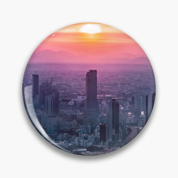 Item preview, Sunset over Tokyo designed and sold by TokyoLuv.