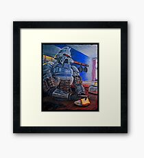 Toasters make Toast - Cylon Print Framed Print