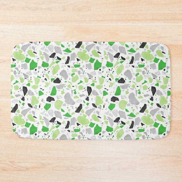 Item preview, Aromantic Pride Terrazzo Pattern designed and sold by Bumblefuzzies.