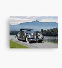 1934 Packard Coupe Canvas Print