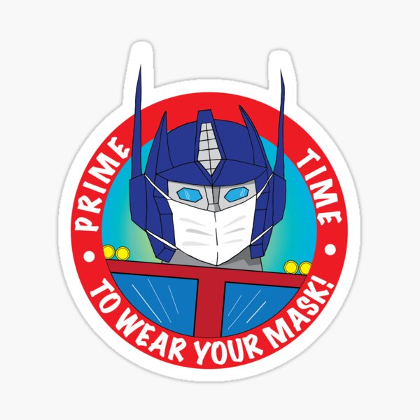 Optimal Prime Mask Sticker