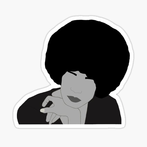 Angela Y. Davis Sticker