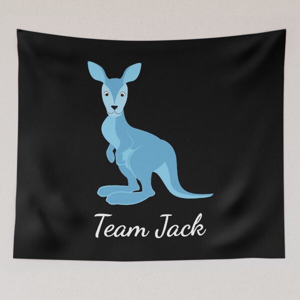 Item preview, Kangaroo Theme Gender Reveal Team Jack product designed and sold by jakehughes2015.