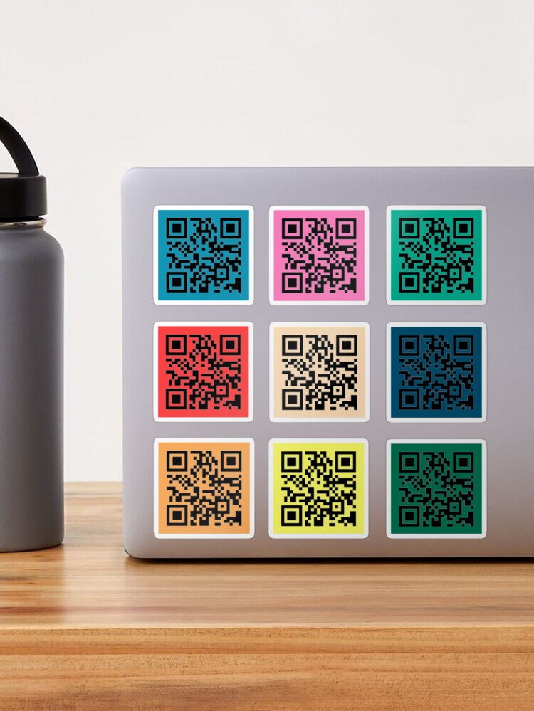 Shawty's like a melody QR Code | Sticker