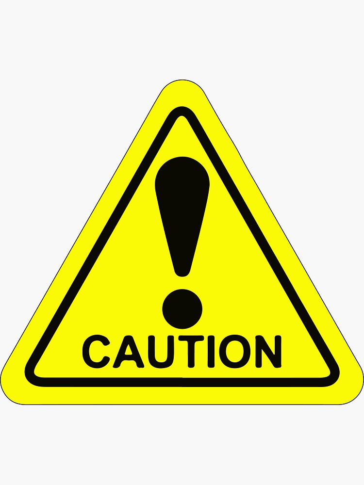 Caution. Таблички с предупреждением Warning. Значок Caution.