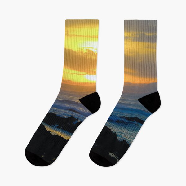 Item preview,  Beautiful Ocean Waves Sunset  designed and sold by mayankdozdesign.