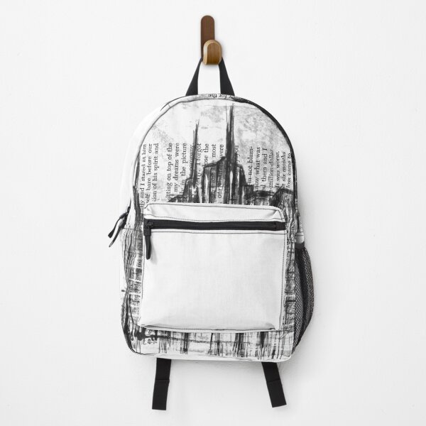 Item preview, Buildings on Book Page designed and sold by artbyRJWilliams.