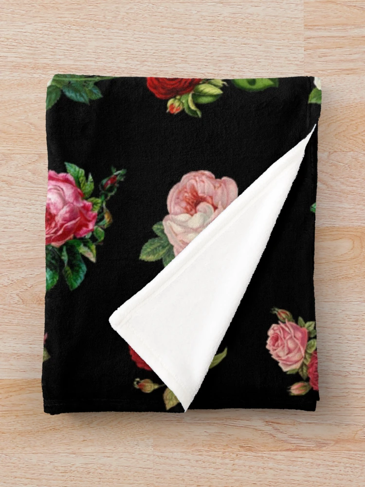 Thumbnail 3 of 6, Throw Blanket, Beautiful Pattern 0f Roses designed and sold by masterbones.