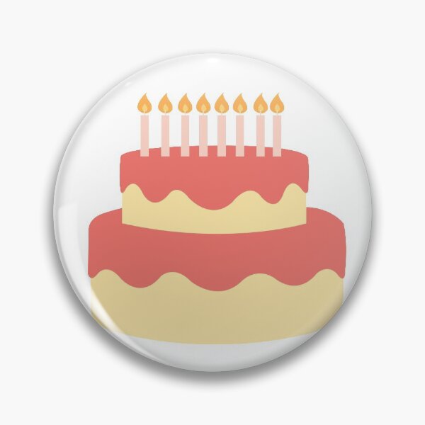 Item preview, Birthday Cake designed and sold by Mirabel Design.