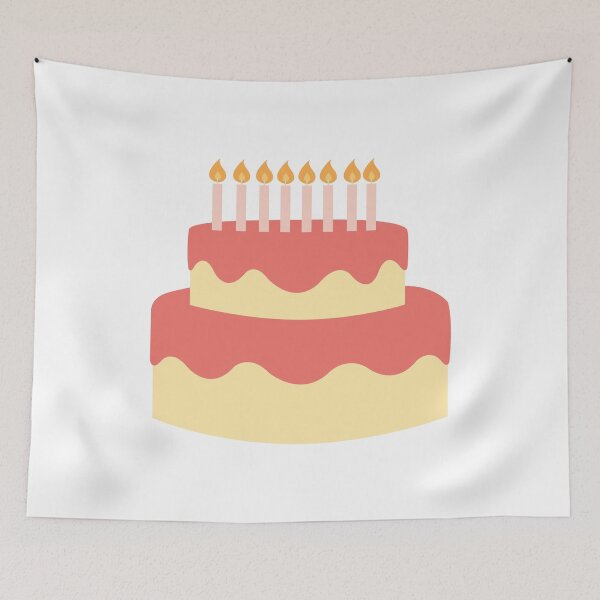 Item preview, Birthday Cake designed and sold by Mirabel Design.