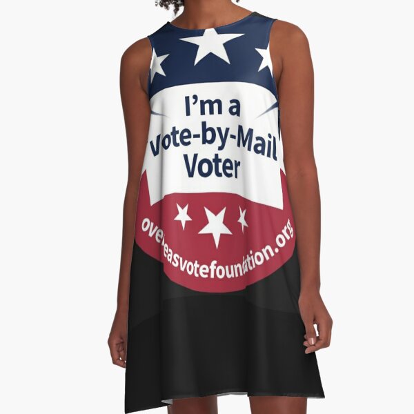 Vote By Mail  A-Line Dress