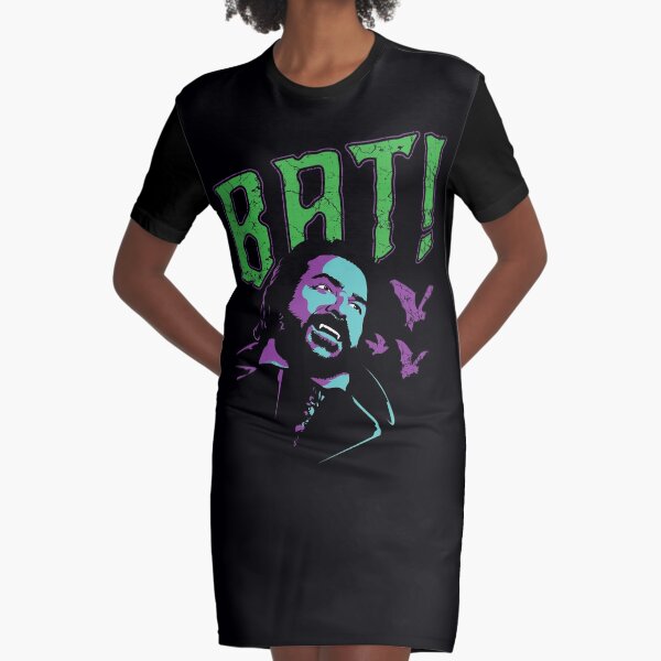 BAT! Graphic T-Shirt Dress