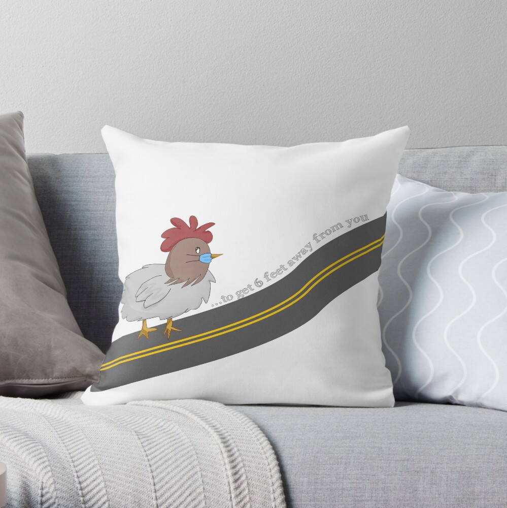 Item preview, Throw Pillow designed and sold by distancingqueen.