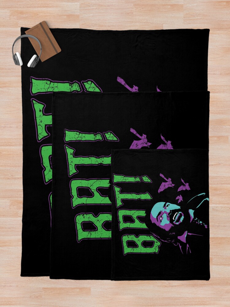 Alternate view of BAT! Throw Blanket