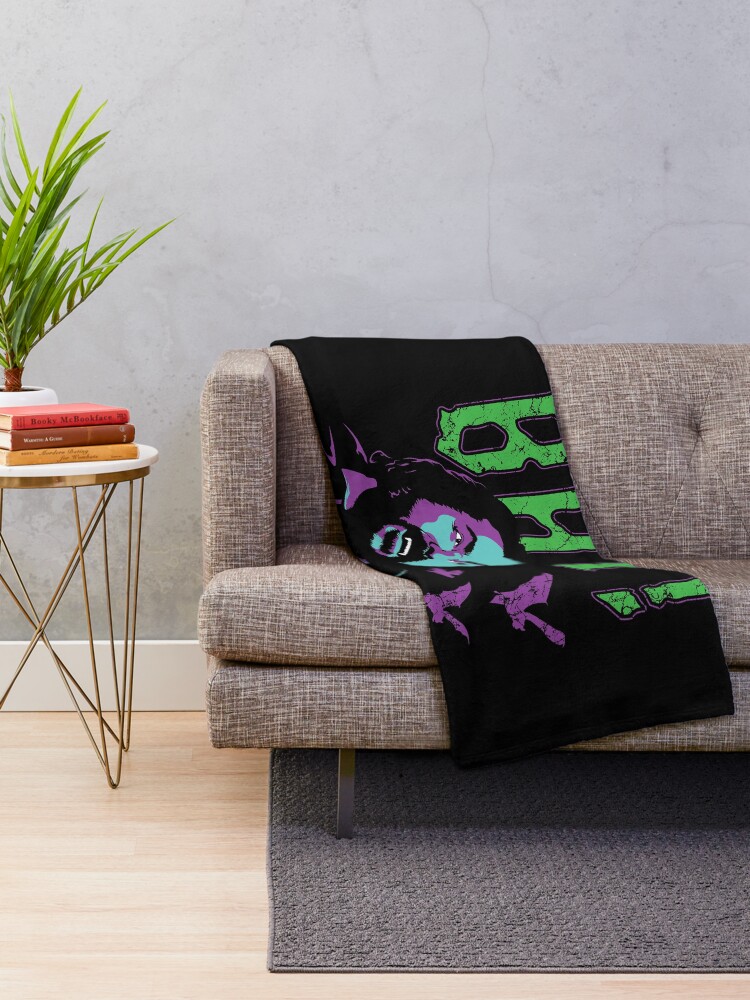 Alternate view of BAT! Throw Blanket