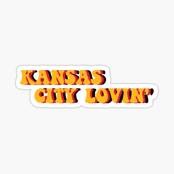 kansas city lovin' Sticker
